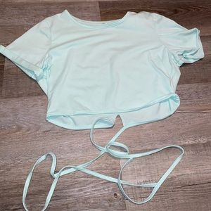 Mint shirt-